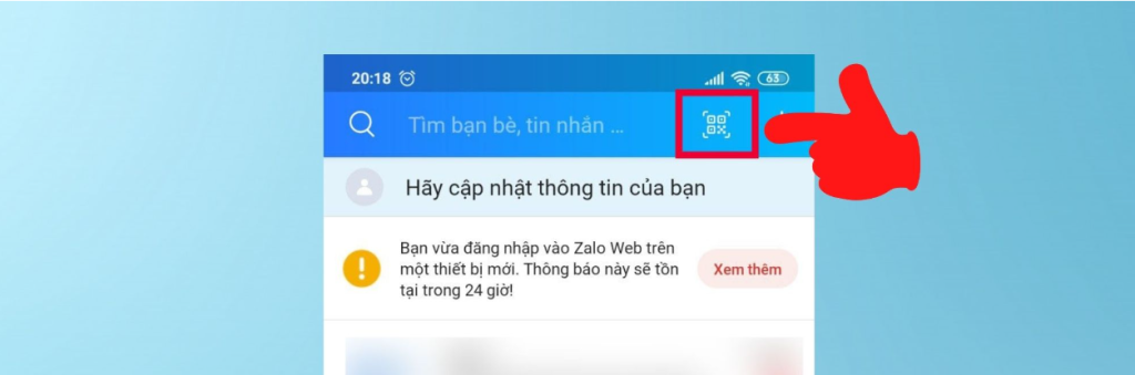 Đăng nhập Zalo Web